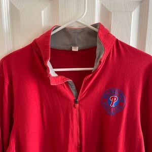Philadelphia Phillies 3/4 zip sweatshirt